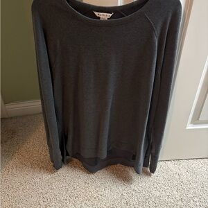 Athleta Women's Gray Sweater/sweatshirt tunic